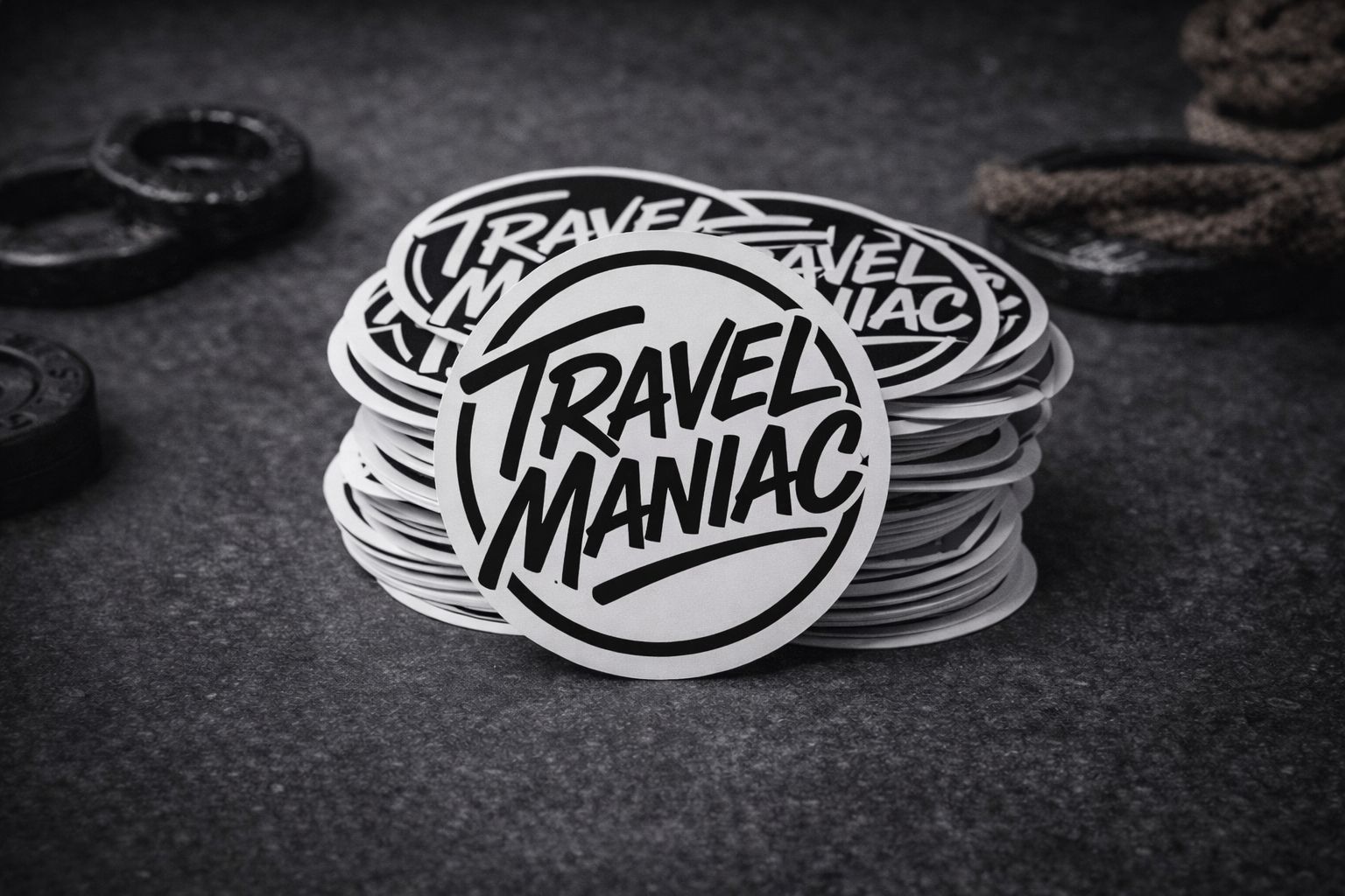 Travel Maniac sticker kampaania